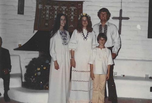 Casey’s Wedding - March 26, 1972 - Sherri, Casey, Kurt + Jay - Sow’s Ear, Corales